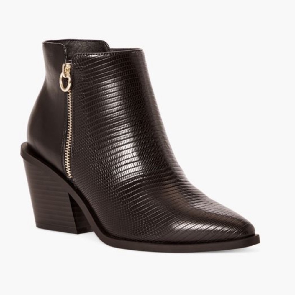 JUSTFAB Britny Basic Zipper Bootie